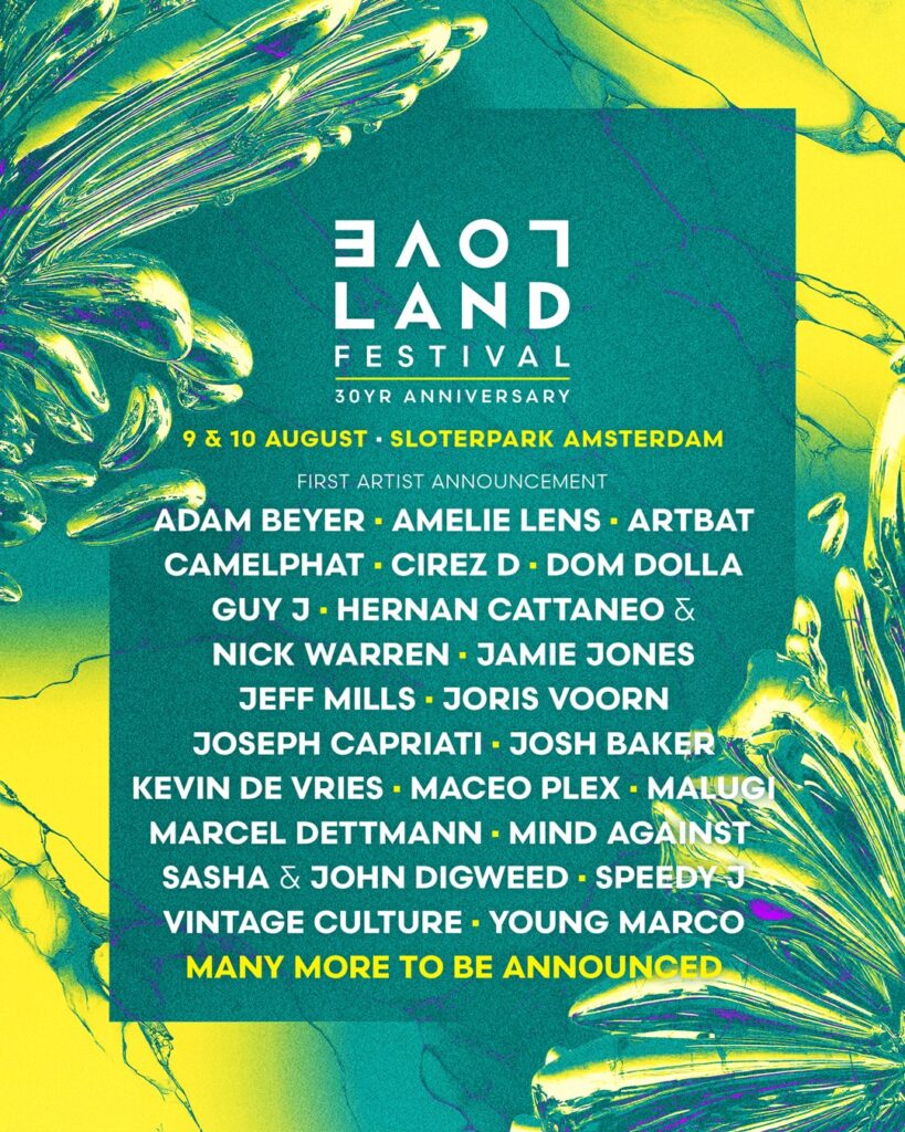 Love Land Line Up