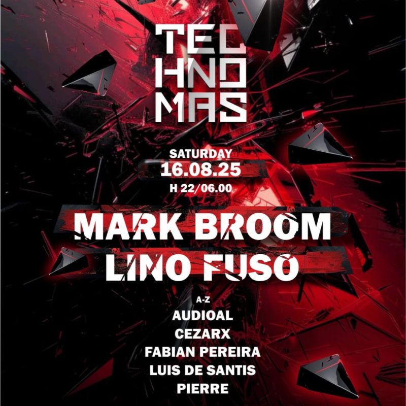 Technomas presenta Mark Broom al Flava